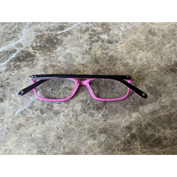 Modo MC 042 BLKPK Black Pink Plastic Cateye Retro Chic Eyeglasses Frames Japan - Picture 2 of 6